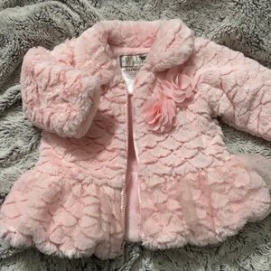 Adorable pink coat